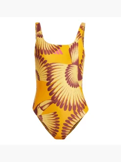 adidas x FARM 3-Streifen Badeanzug