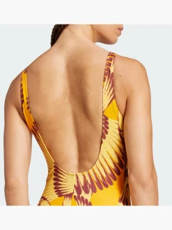 adidas x FARM 3-Streifen Badeanzug