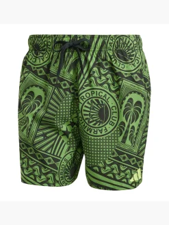 adidas x FARM 3-Streifen 5-Inch Badeshorts