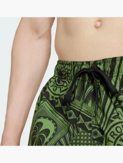 adidas x FARM 3-Streifen 5-Inch Badeshorts