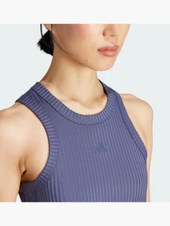 All Gym Seasonal Rib Tight Fit Tonal 3-Streifen Tanktop