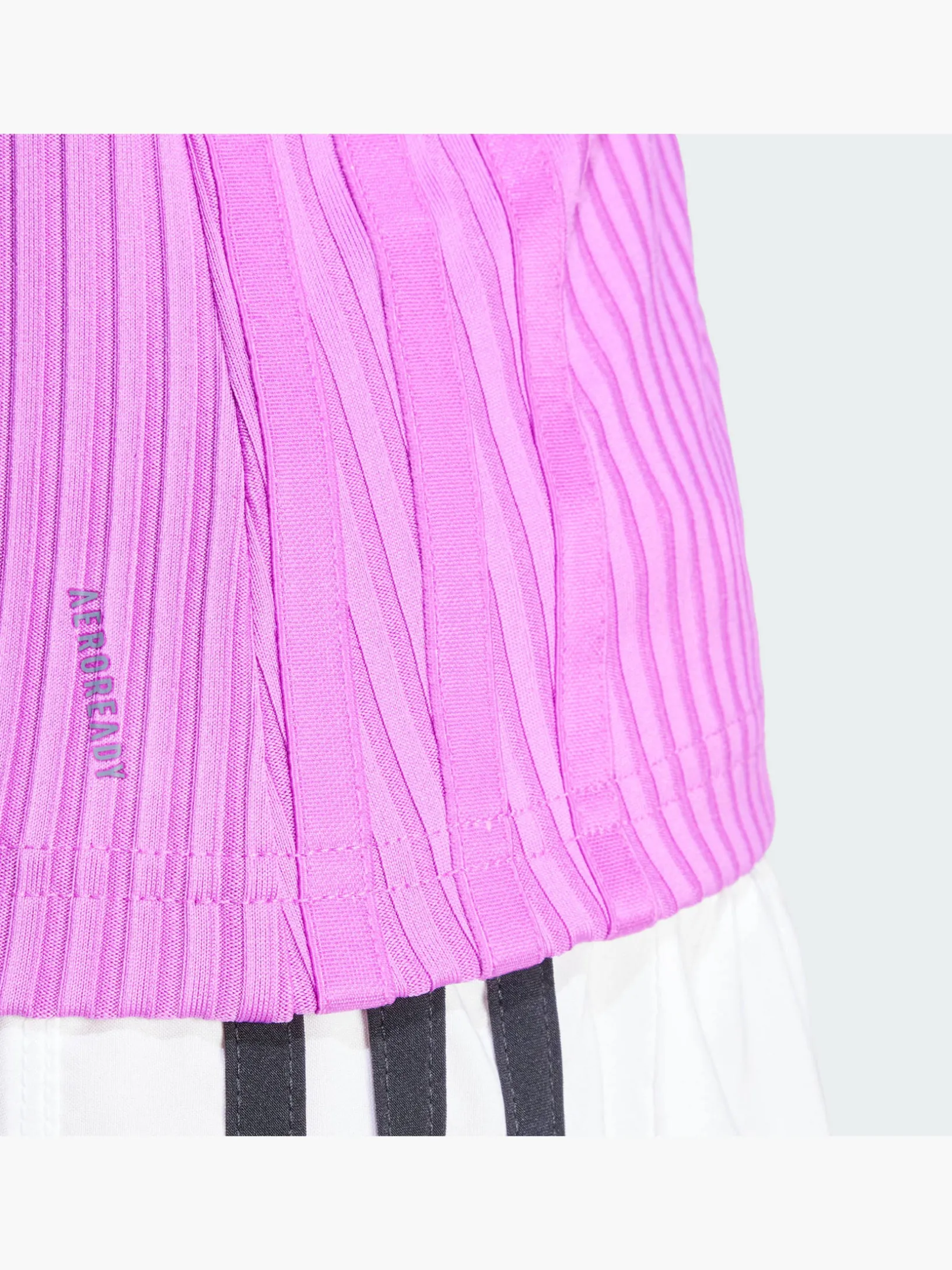 All Gym Seasonal Rib Tight Fit Tonal 3-Streifen Tanktop