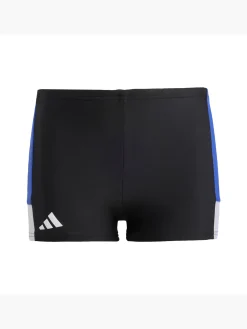 Colorblock 1-Inch Kids Boxer-Badehose