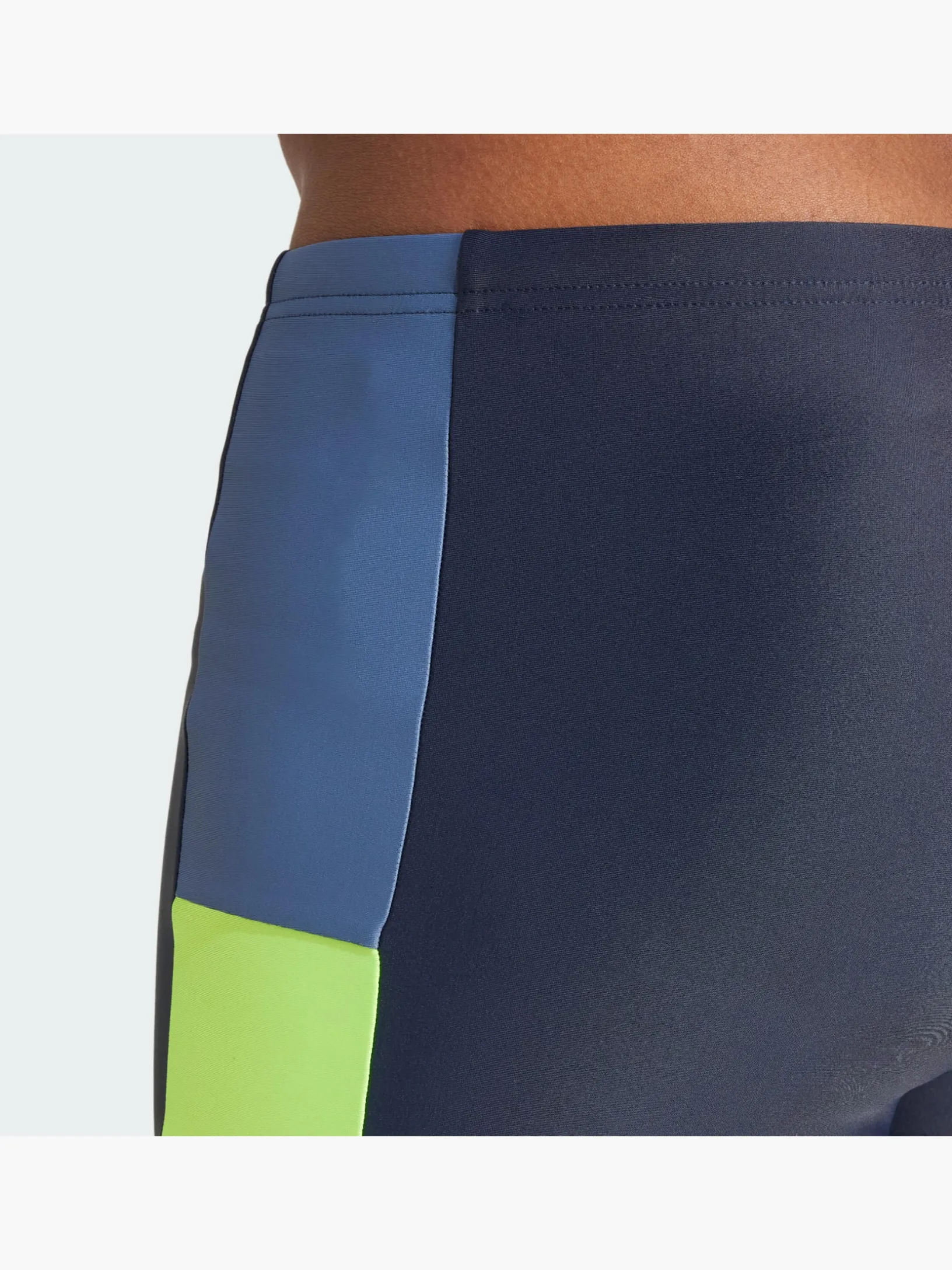 Colorblock Swim Boxer-Badehose