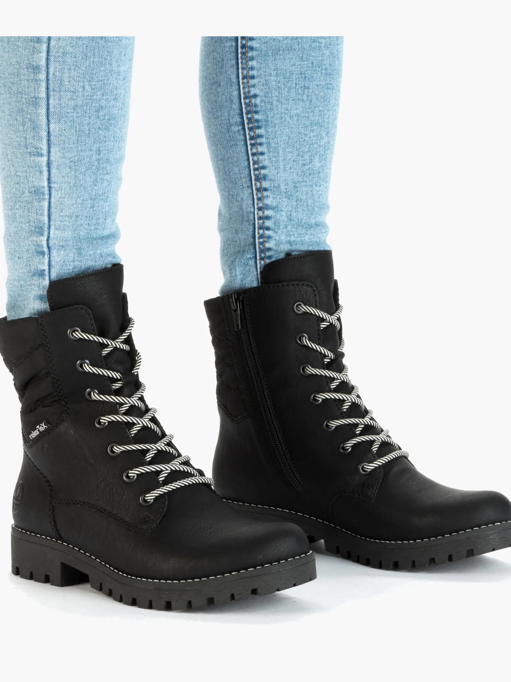 Damen Biker Boots