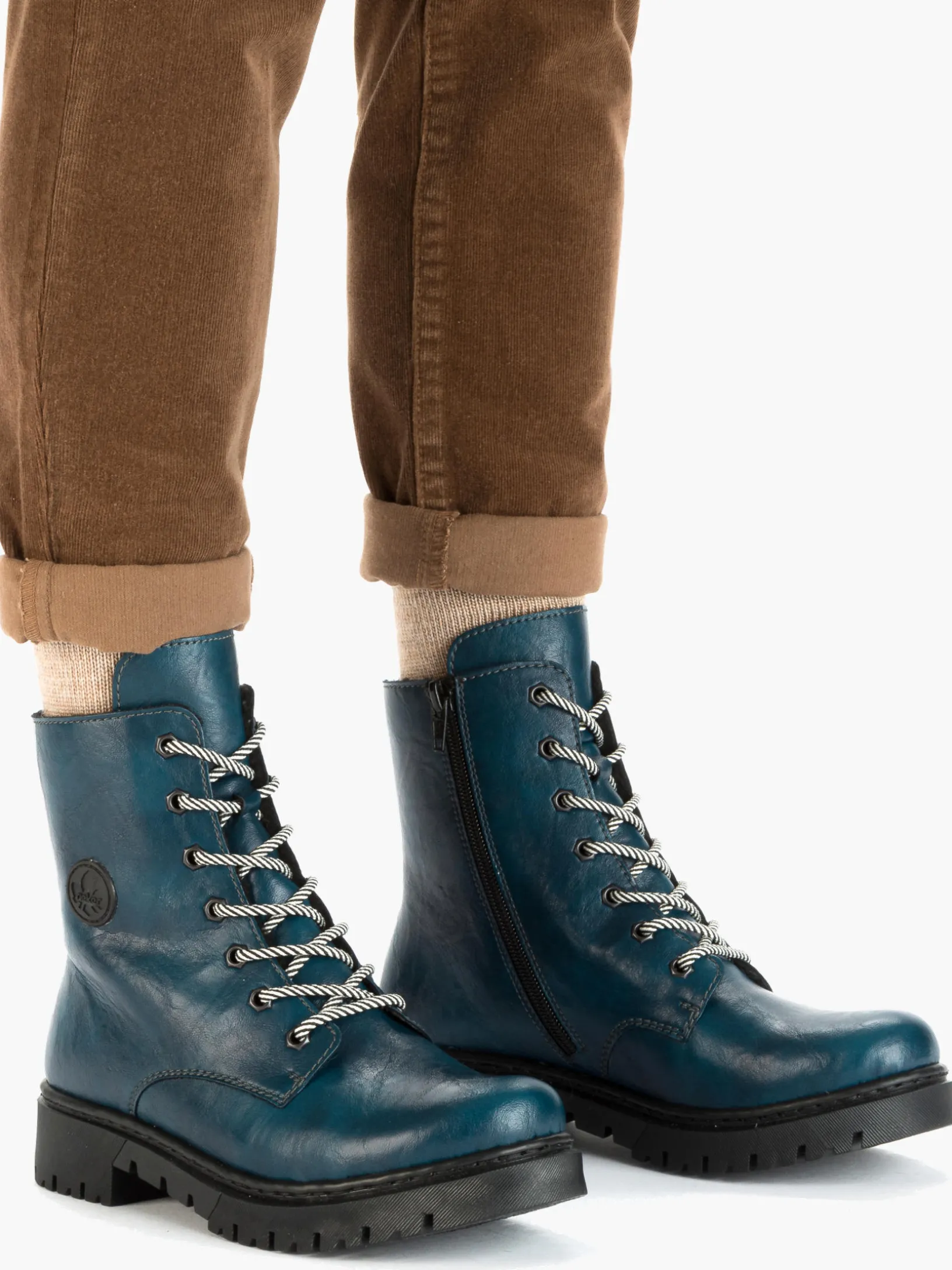 Damen Biker Boots