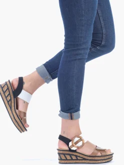 Damen Keilsandaletten