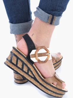 Damen Keilsandaletten