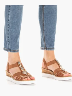 Damen Keilsandaletten