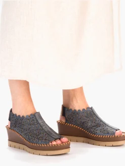 Damen Keilsandaletten