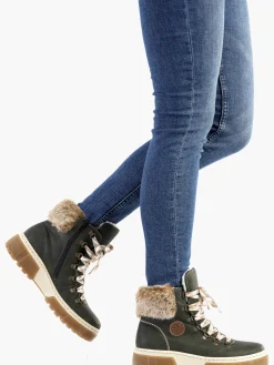 Damen Schnürstiefel