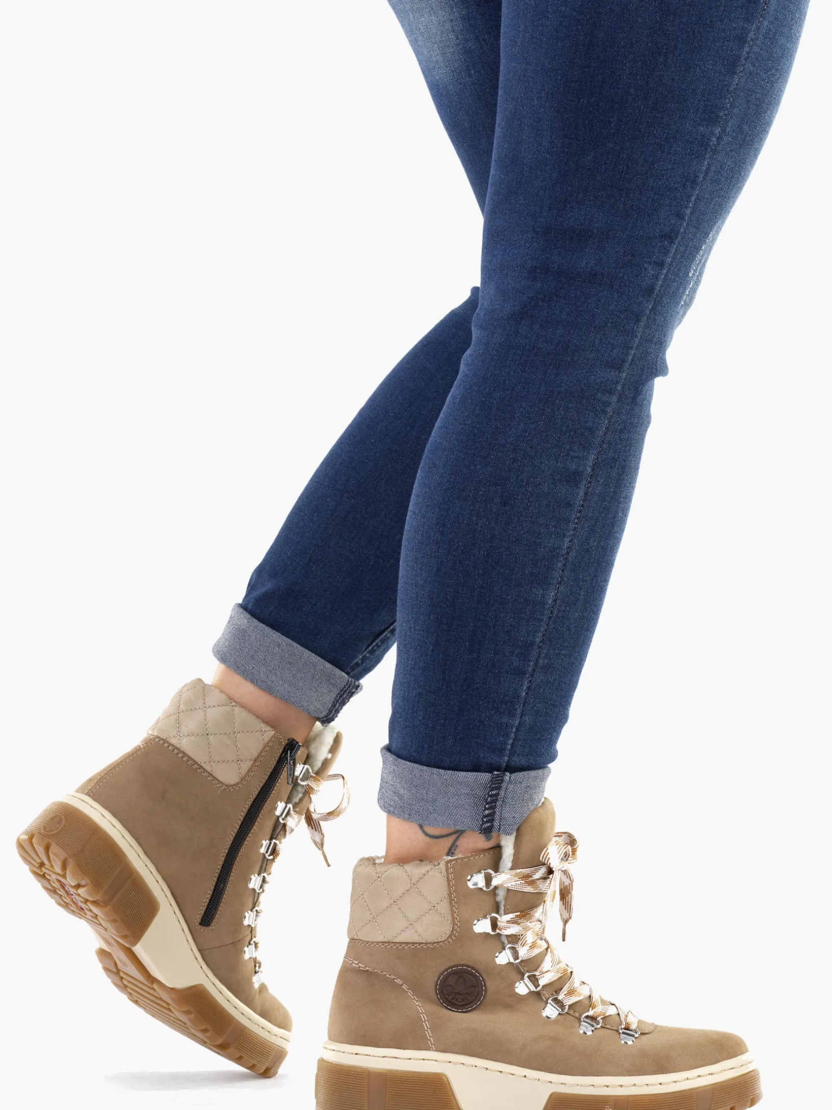 Damen Schnürstiefel