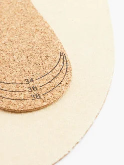 3er Pack 34-40 Barfuss Korksohle