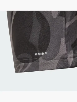 Essentials AEROREADY Seasonal Print Kids Crop-Shirt