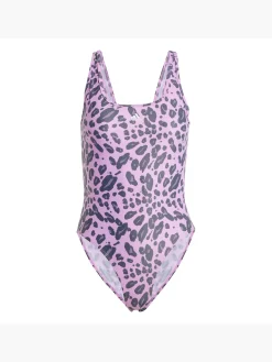 Essentials Animal Print U-Back Badeanzug