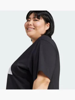 Essentials Big Logo Cotton T-Shirt – Große Größen