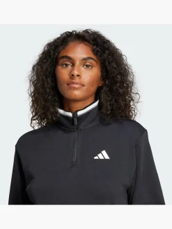 Essentials Color Pop French Terry Crop Quarter-Zip Originals Jacke