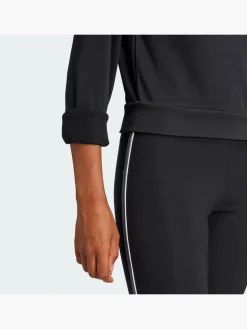 Essentials Color Pop French Terry Crop Quarter-Zip Originals Jacke