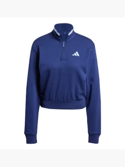 Essentials Color Pop French Terry Crop Quarter-Zip Originals Jacke