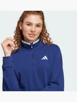 Essentials Color Pop French Terry Crop Quarter-Zip Originals Jacke