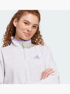 Essentials Color Pop French Terry Crop Quarter-Zip Originals Jacke