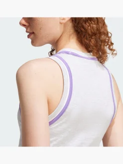 Essentials Color-Pop Cotton Crop-Top