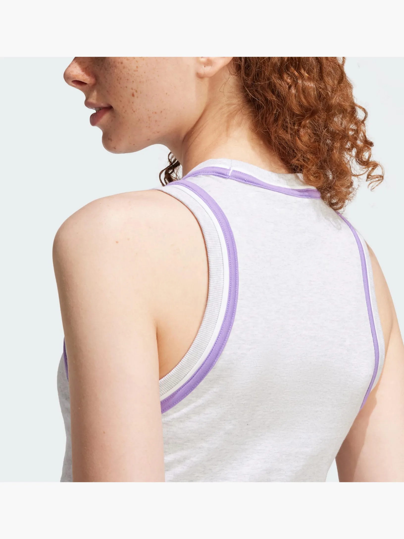 Essentials Color-Pop Cotton Crop-Top