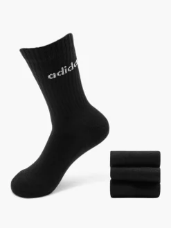 Essentials Linear 3er Pack Crew Socken