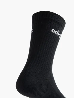 Essentials Linear 3er Pack Crew Socken