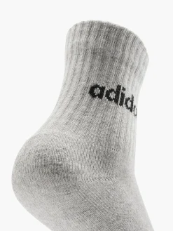 Essentials Linear 3er Pack Crew Socken