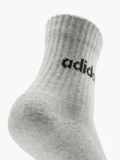 Essentials Linear 3er Pack Crew Socken