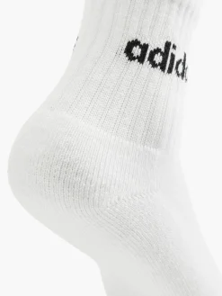 Essentials Linear 3er Pack Crew Socken