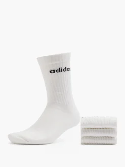 Essentials Linear 3er Pack Crew Socken