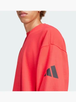 Essentials Loose Fit 3 Bar Logo Sweatshirt