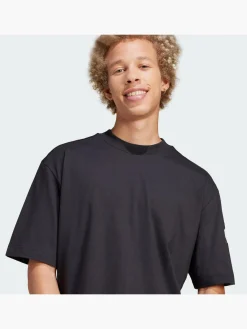 Essentials Loose Fit 3 Bar Logo T-Shirt