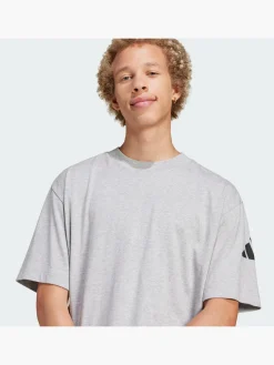 Essentials Loose Fit 3 Bar Logo T-Shirt