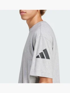 Essentials Loose Fit 3 Bar Logo T-Shirt