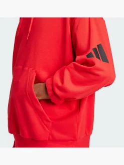 Essentials Loose-Fit 3-Streifen Logo French Terry Hoodie