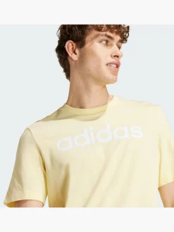 Essentials Single Jersey Linear Embroidered Logo T-Shirt