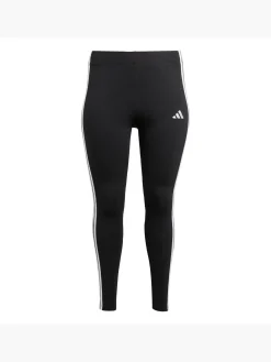 Essentials 3-Streifen Cotton Leggings – Große Größen