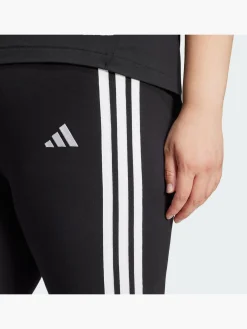 Essentials 3-Streifen Cotton Leggings – Große Größen