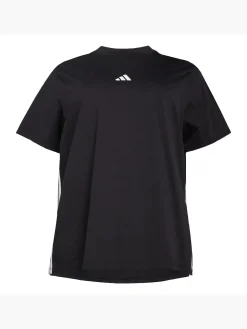 Essentials 3-Streifen Cotton T-Shirt – Große Größen
