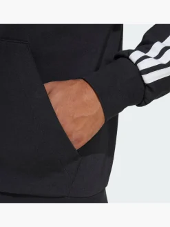 Essentials 3-Streifen French Terry Kapuzenjacke