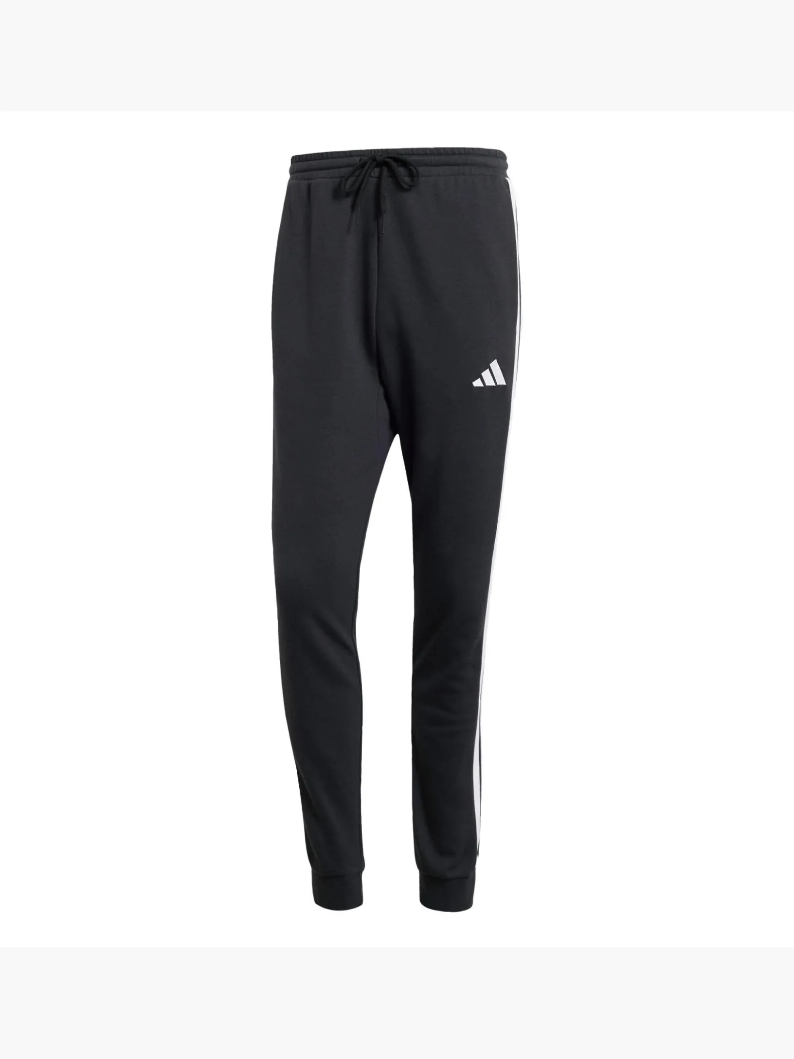 Essentials 3-Streifen French Terry Hose