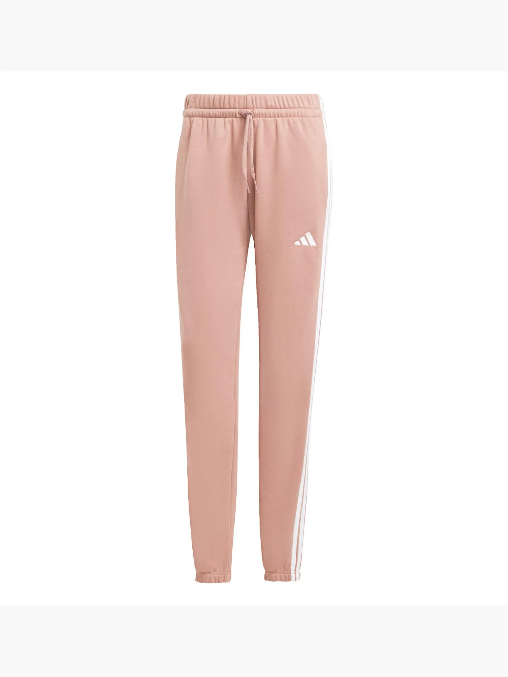 Essentials 3-Streifen French Terry Cuffed Hose