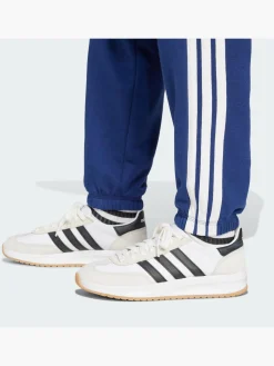 Essentials 3-Streifen French Terry Cuffed Hose