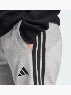 Essentials 3-Streifen French Terry Cuffed Hose