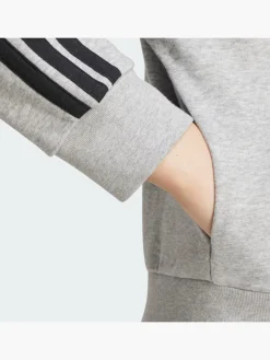 Essentials 3-Streifen French Terry Kapuzenjacke