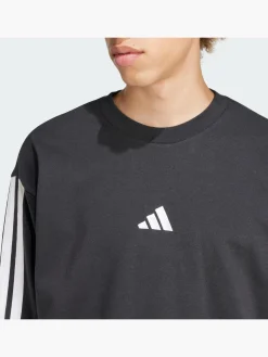 Essentials 3-Streifen French Terry Sweatshirt