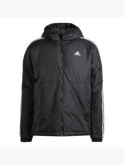 Essentials 3-Streifen Insulated Hooded Jacke